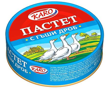 Компас пастет с гъши дроб 100 г