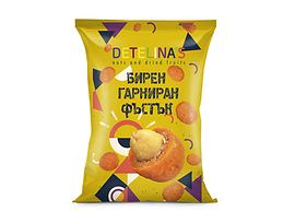 Детелина бирени гарнирани фъстъци 50 г кутия 10 бр