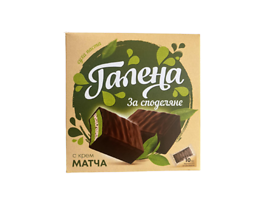 Суха паста Галена с крем Матча 10 броя 350 г