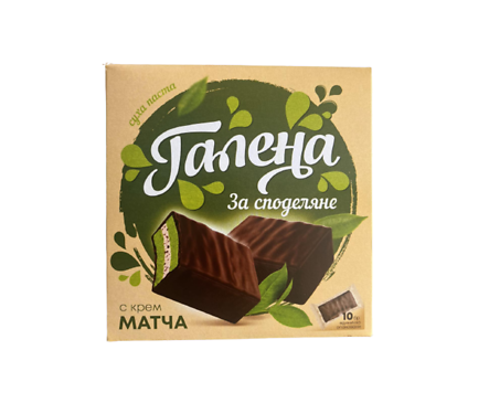 Суха паста Галена с крем Матча 10 броя 350 г