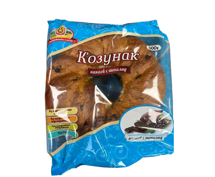 Козунак какаов с шоколад със закваска 400 г