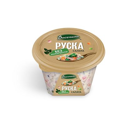 Веселина Руска салата с колбас 400 г