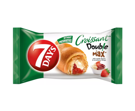 7 Days Кроасан Макс ванилия и ягода 92 г