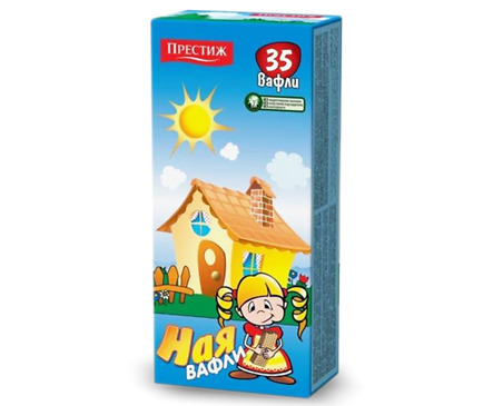 Ная Ная Вафли Обикновени 21 броя 490 г