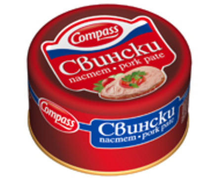 Компас свински пастет Апетит 300 г