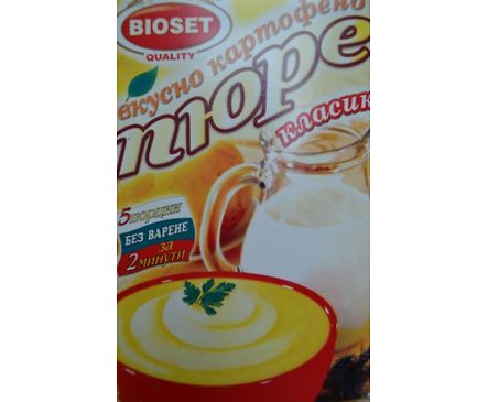 Биосет Вкусно картофено пюре Класик 125 г