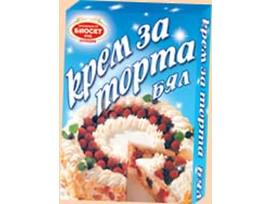 Биосет Бял крем за торта без варене 75 г