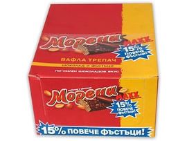 Вафла Морени Макс 49 г кутия 30 бр