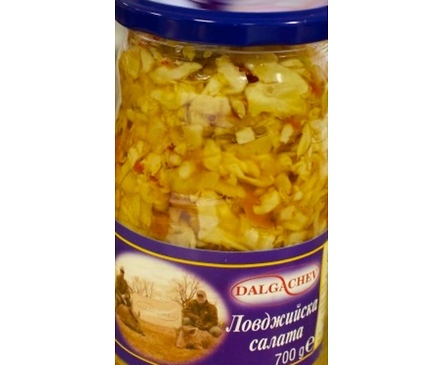 Дългъчев ловджийска салата туршия 680 г