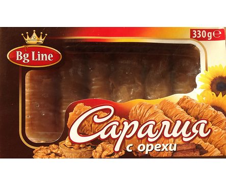 БГ Лайн Саралия с орехи 260 г
