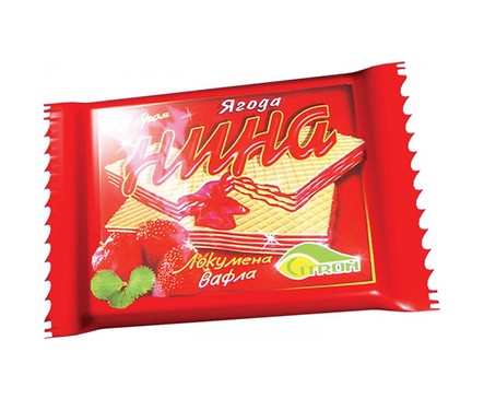 Вафли Нина Ягода локумени Цитрон 4бр 120 г