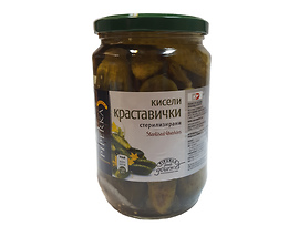Пиперка Кисели краставички 680 г