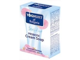 Probiotic cream soap Yoghurt with rose oil