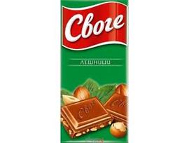 Шоколад Своге Лешник 80 г