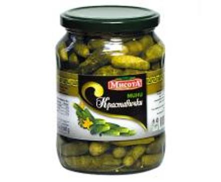 Мисота Корнишони Мини 720 г