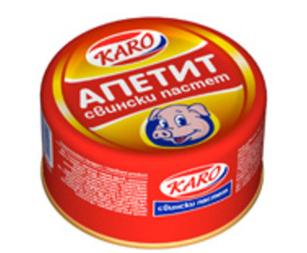 Каро Апетит свински пастет 300 г